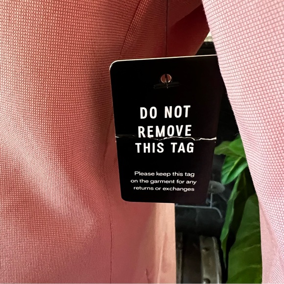 EXPRESS MEN’S BLAZER PINK COTTON BLEND STRETCH SUIT JACKET BLAZER SIZE 46R - Picture 6 of 11